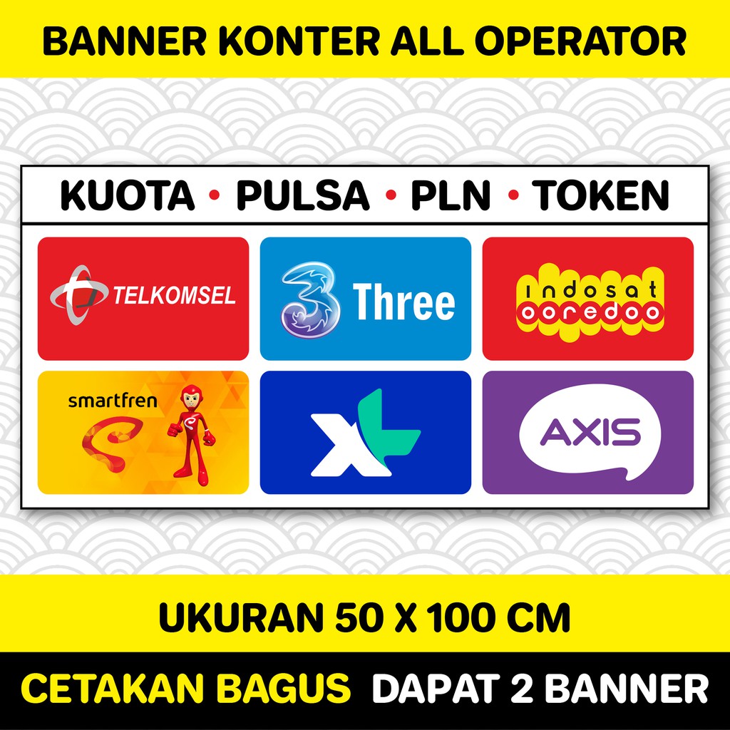 Detail Banner Pulsa All Operator Nomer 40