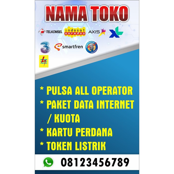 Detail Banner Pulsa All Operator Nomer 46