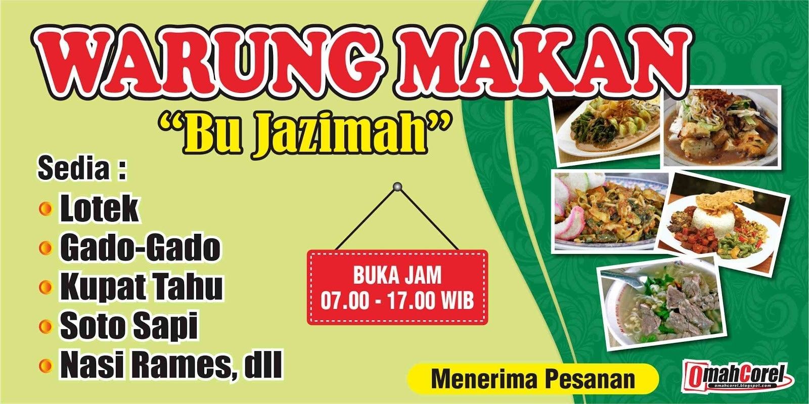 Detail Banner Rumah Makan Cdr Nomer 4