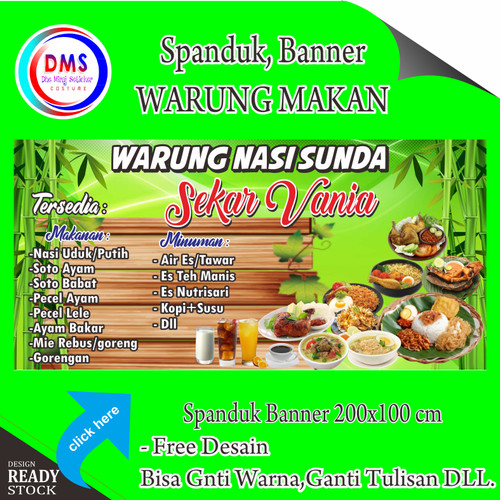 Detail Banner Rumah Makan Cdr Nomer 53