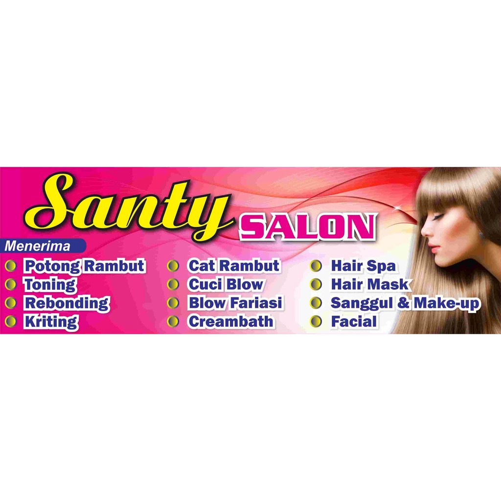 Detail Banner Salon Cdr Nomer 7