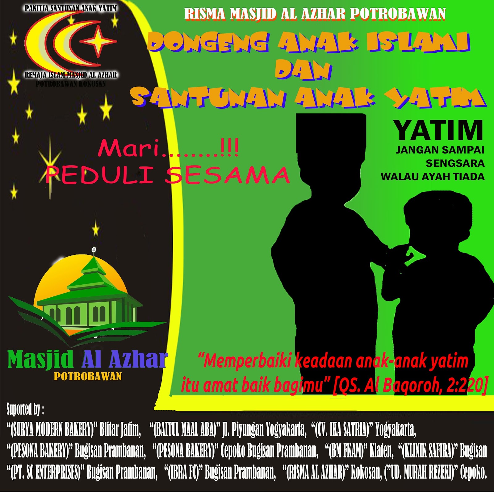 Detail Banner Santunan Anak Yatim Cdr Nomer 6