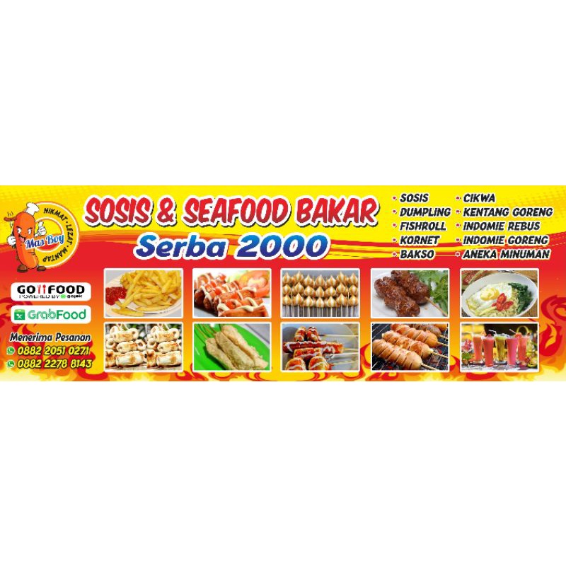 Detail Banner Seafood Bakar Nomer 23