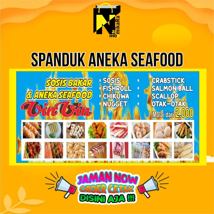 Detail Banner Seafood Bakar Nomer 34