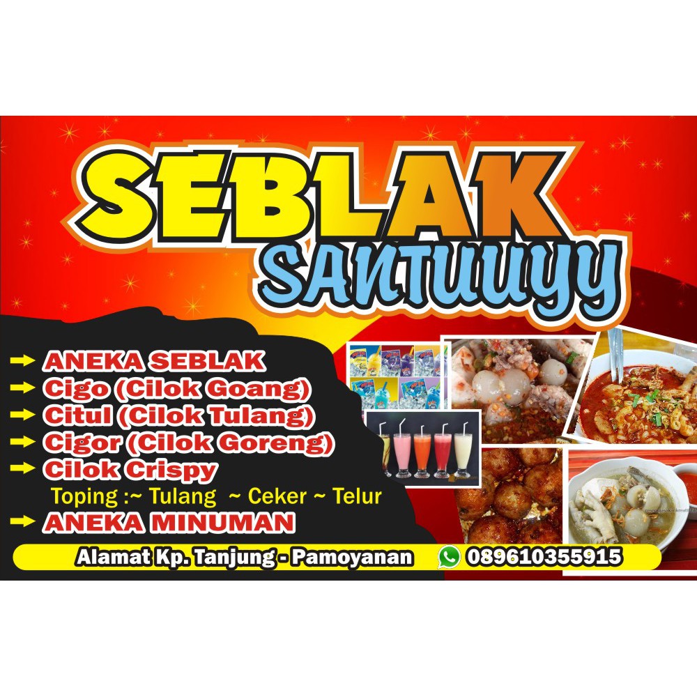 Detail Banner Seblak Nomer 44