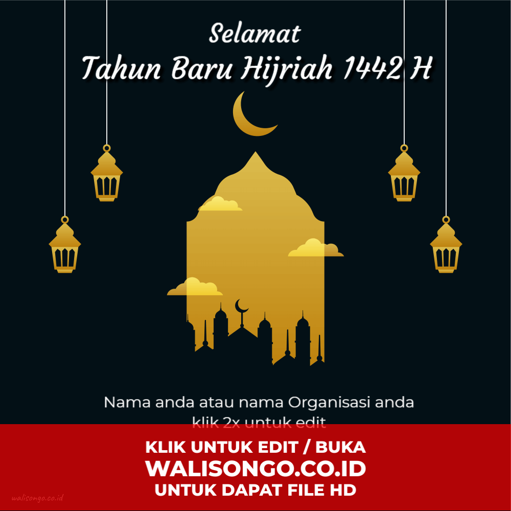 Detail Banner Selamat Tahun Baru Islam Nomer 19