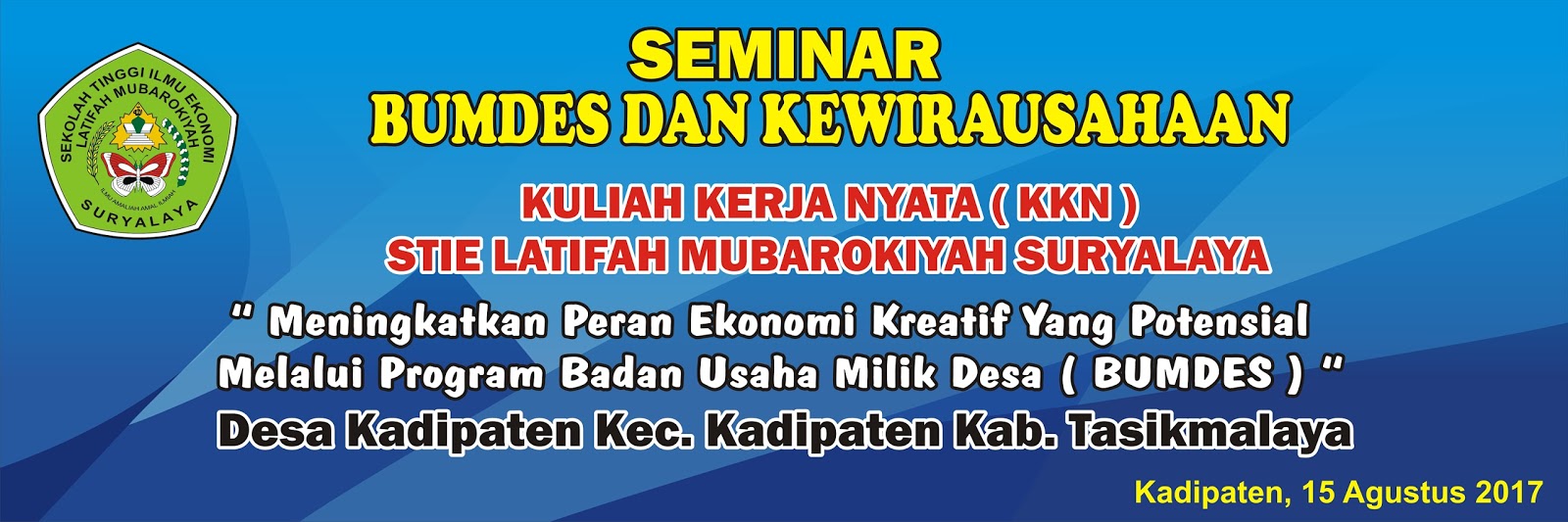 Detail Banner Seminar Cdr Nomer 32