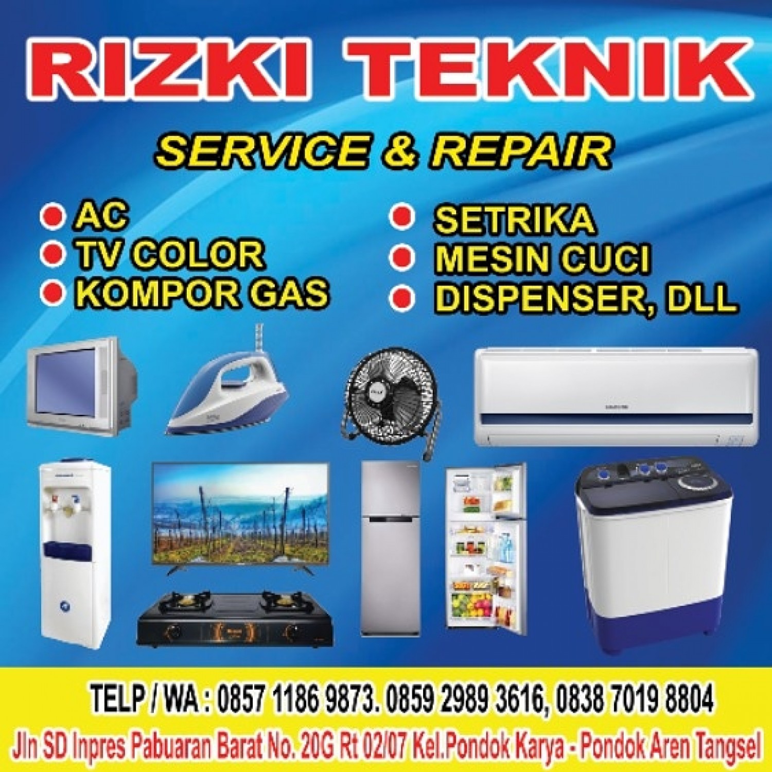 Detail Banner Service Elektronik Nomer 41