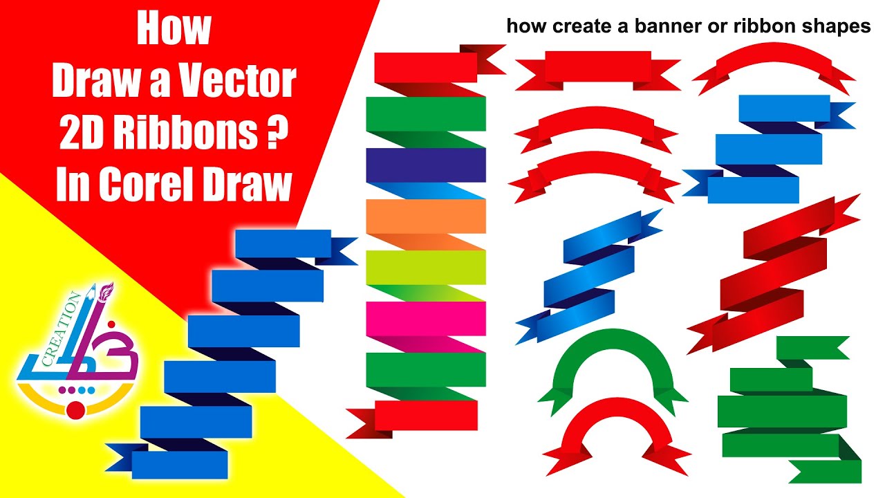 Detail Banner Shapes Corel Nomer 9