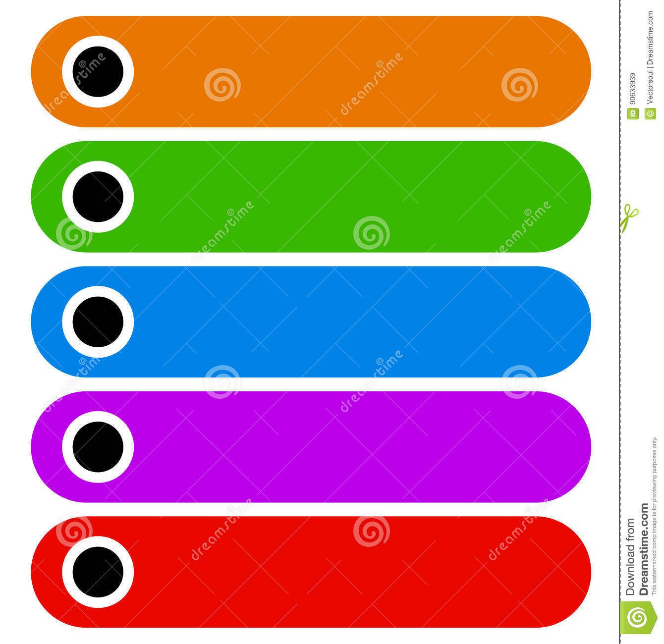 Detail Banner Shapes Corel Nomer 19