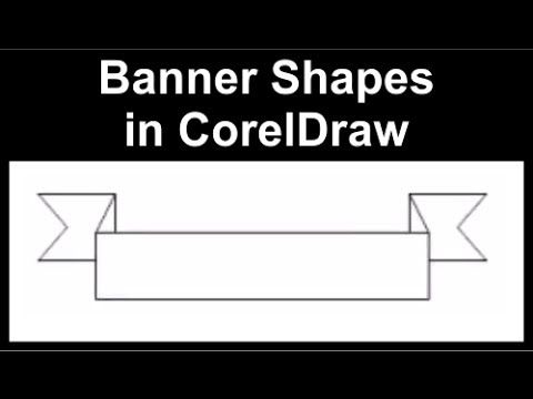 Detail Banner Shapes Corel Nomer 22