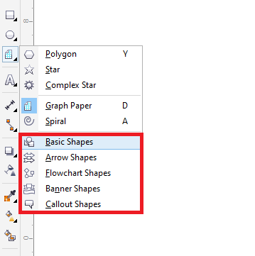 Detail Banner Shapes Corel Nomer 43