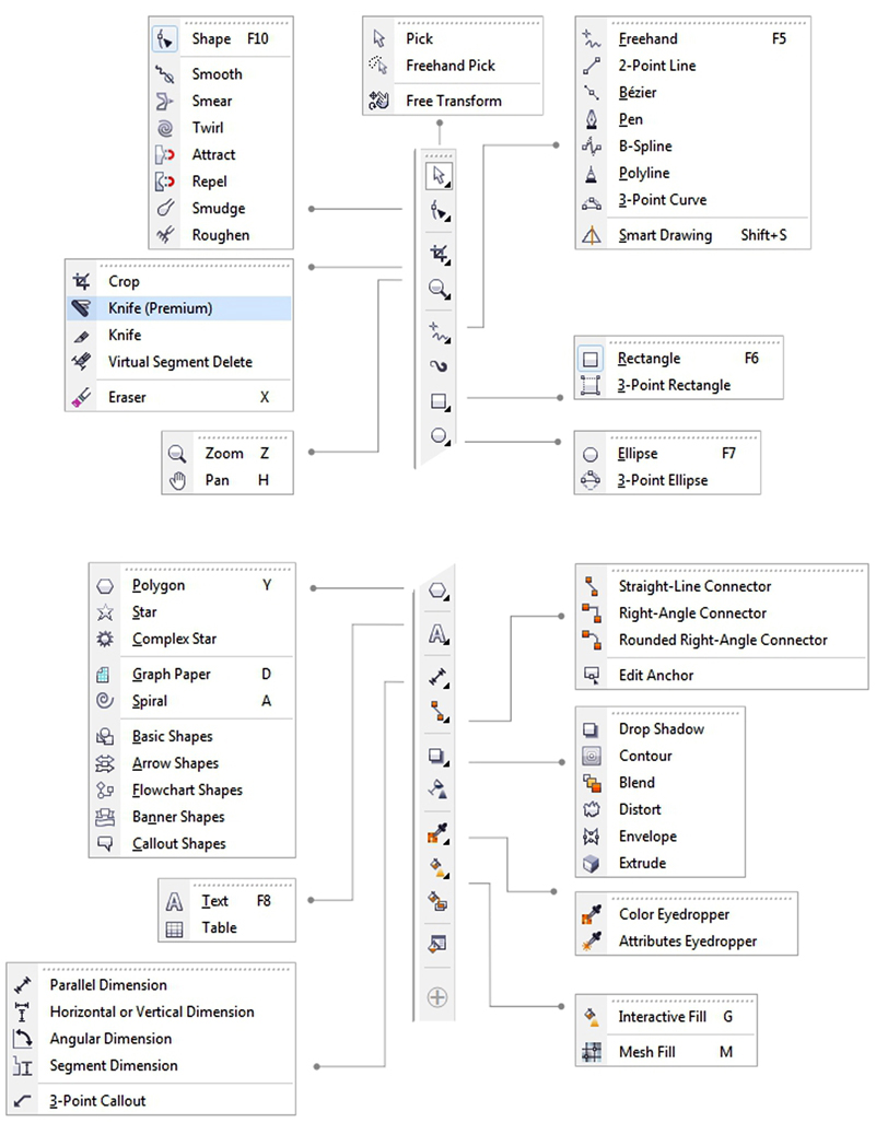 Detail Banner Shapes Corel Nomer 49