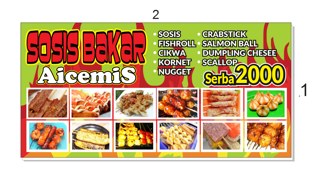 Detail Banner Sosis Bakar Cdr Nomer 22