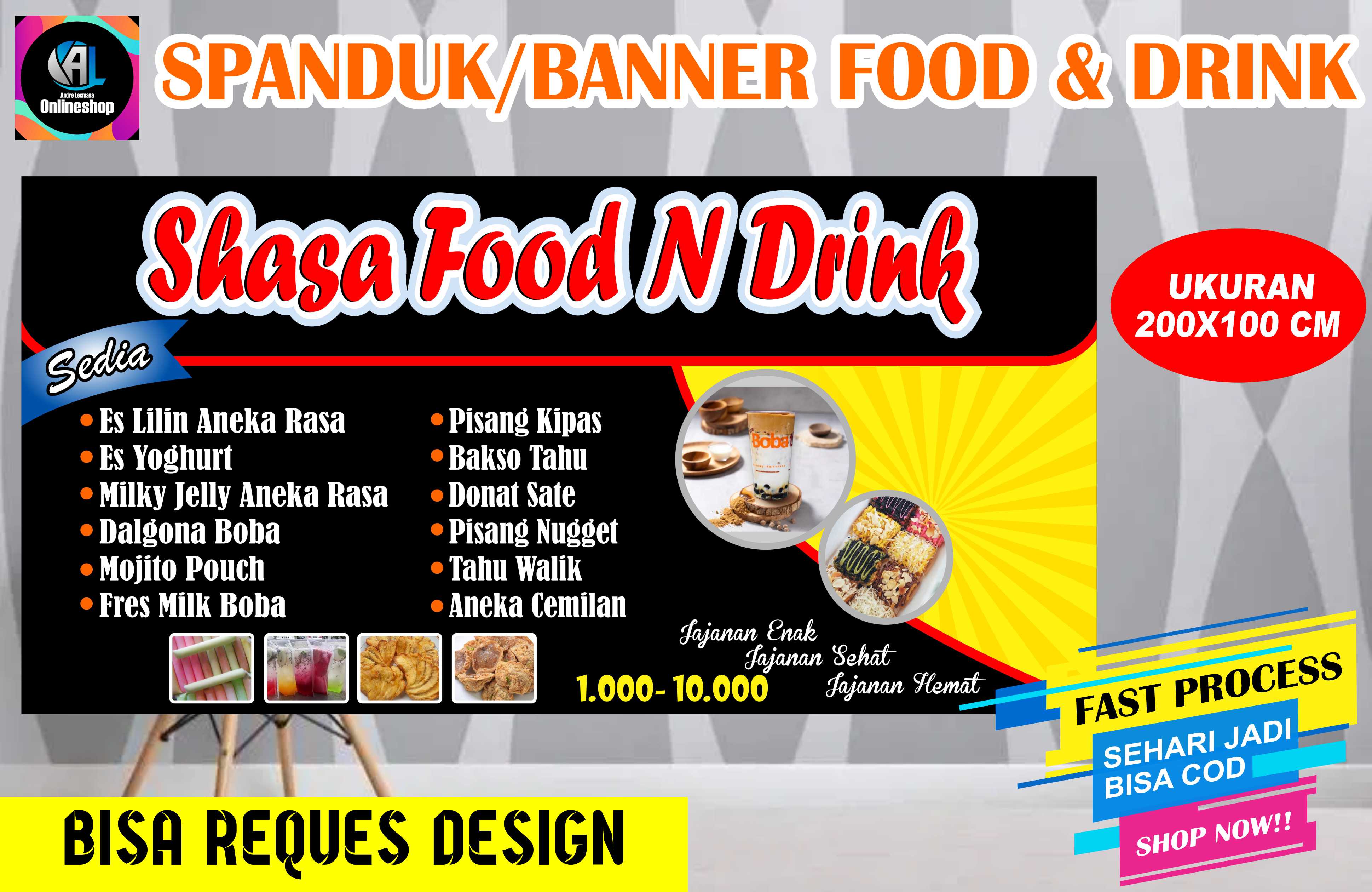 Detail Banner Spanduk Frozen Food Nomer 49