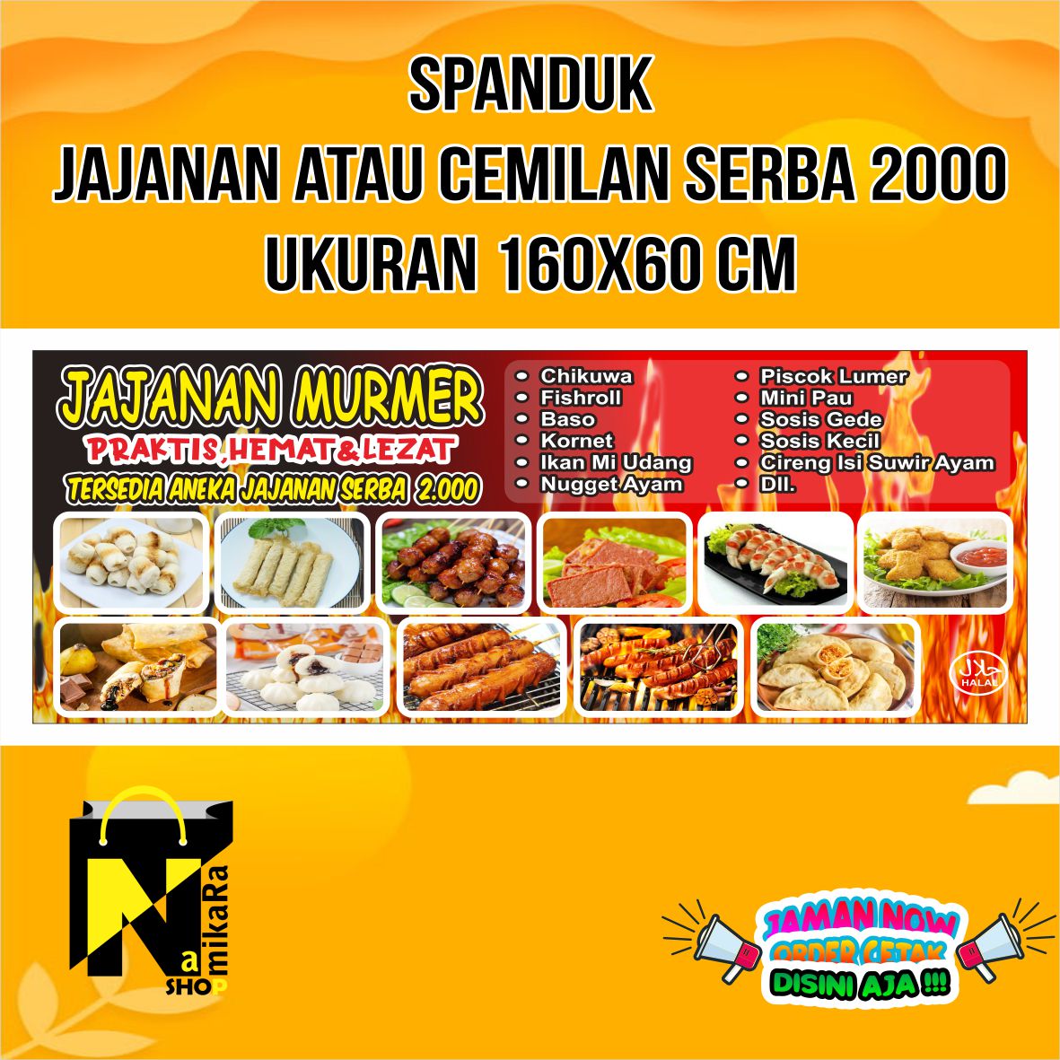 Detail Banner Spanduk Frozen Food Nomer 54