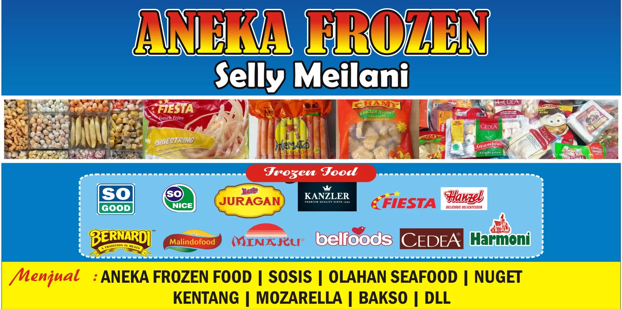 Detail Banner Spanduk Frozen Food Nomer 8