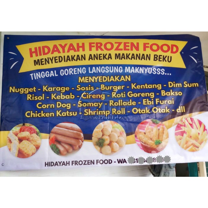 Detail Banner Spanduk Frozen Food Nomer 10