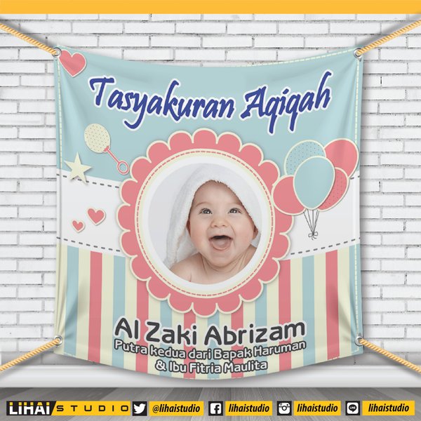 Detail Banner Tasyakuran Aqiqah Nomer 48