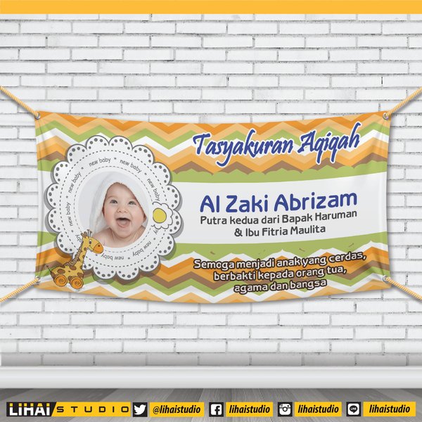 Detail Banner Tasyakuran Aqiqah Nomer 53