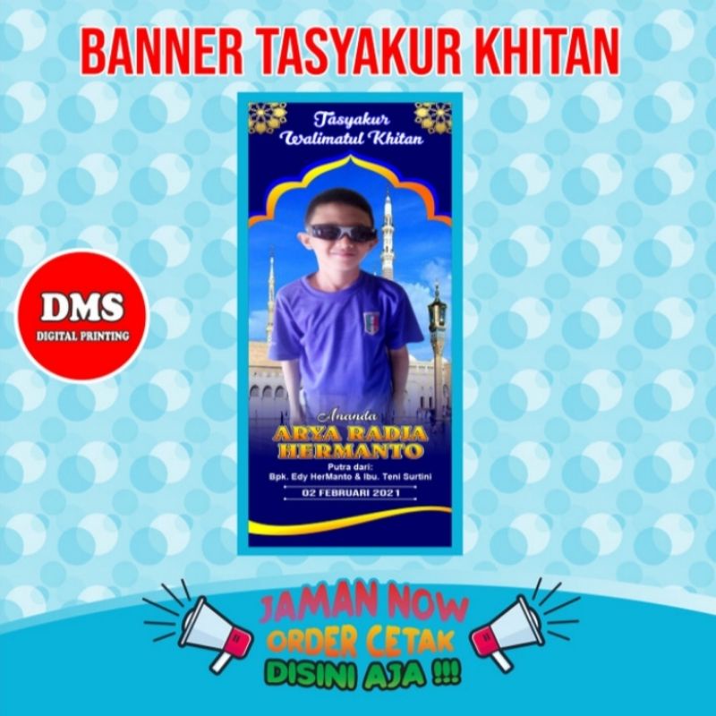 Detail Banner Tasyakuran Khitan Nomer 32