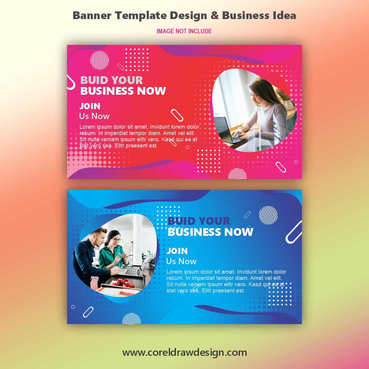 Detail Banner Template Cdr Nomer 18