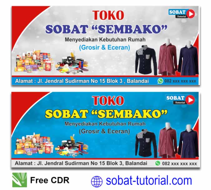 Detail Banner Toko Baju Nomer 47