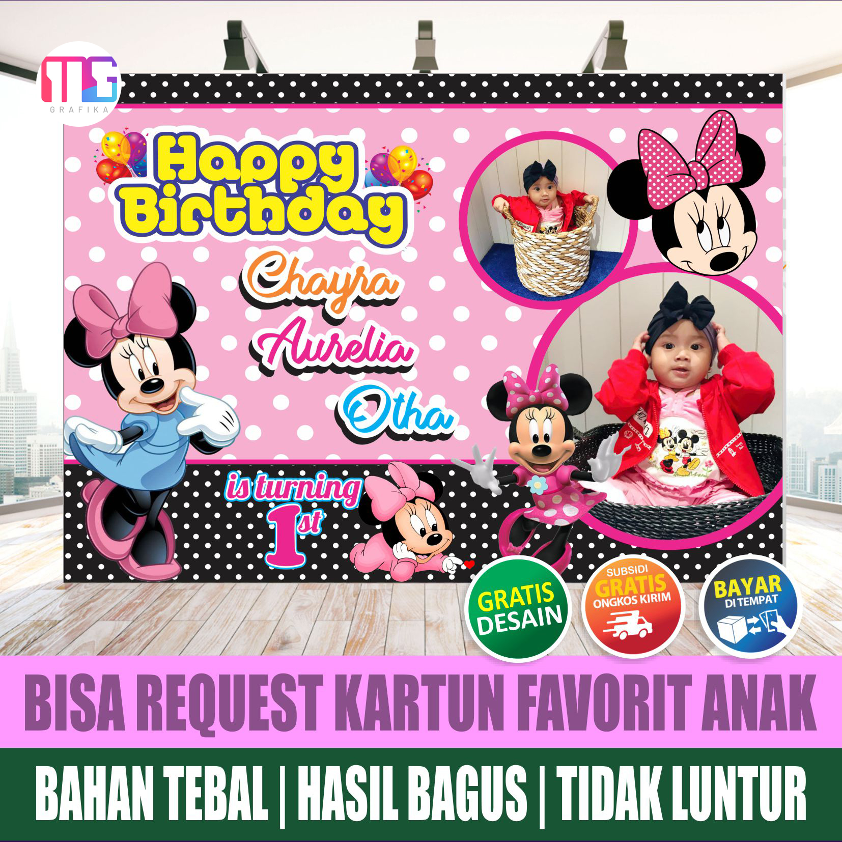 Detail Banner Ulang Tahun Anak Nomer 33