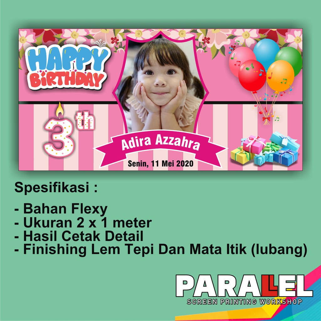 Detail Banner Ulang Tahun Anak Nomer 43