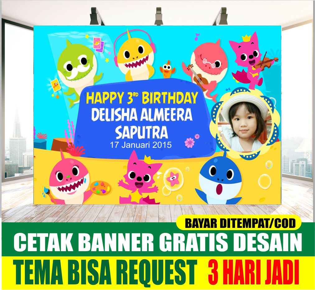 Detail Banner Ulang Tahun Anak Nomer 57