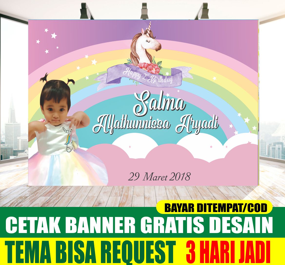 Detail Banner Ulang Tahun Anak Perempuan Nomer 35