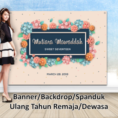 Detail Banner Ulang Tahun Sweet Seventeen Nomer 34