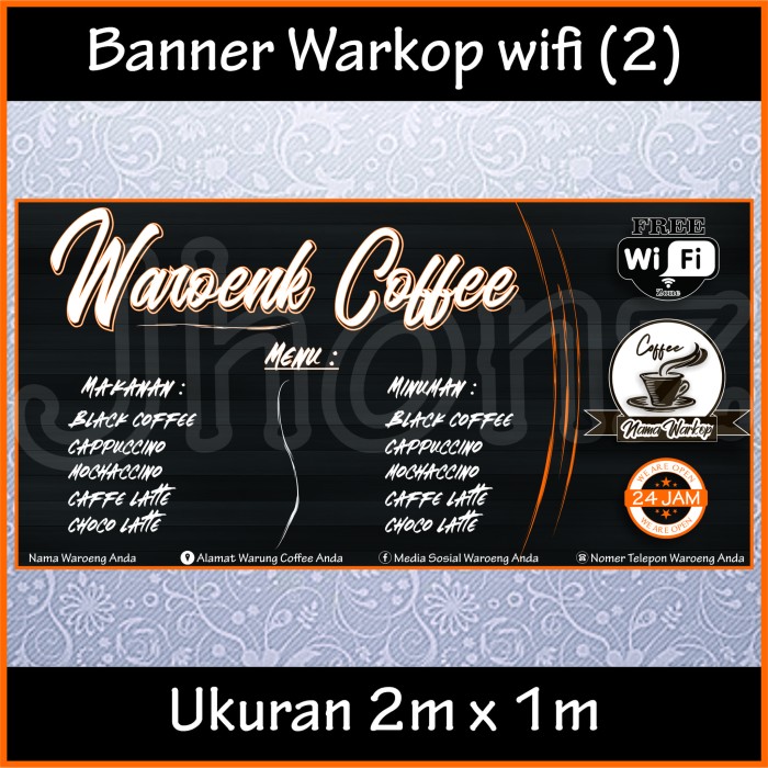 Detail Banner Warkop Free Wifi Nomer 27