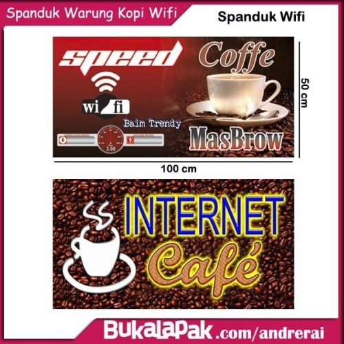 Detail Banner Warung Kopi Free Wifi Nomer 7