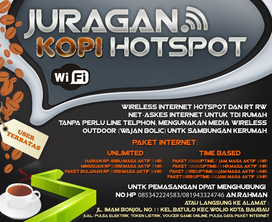 Detail Banner Warung Kopi Free Wifi Cdr Nomer 37