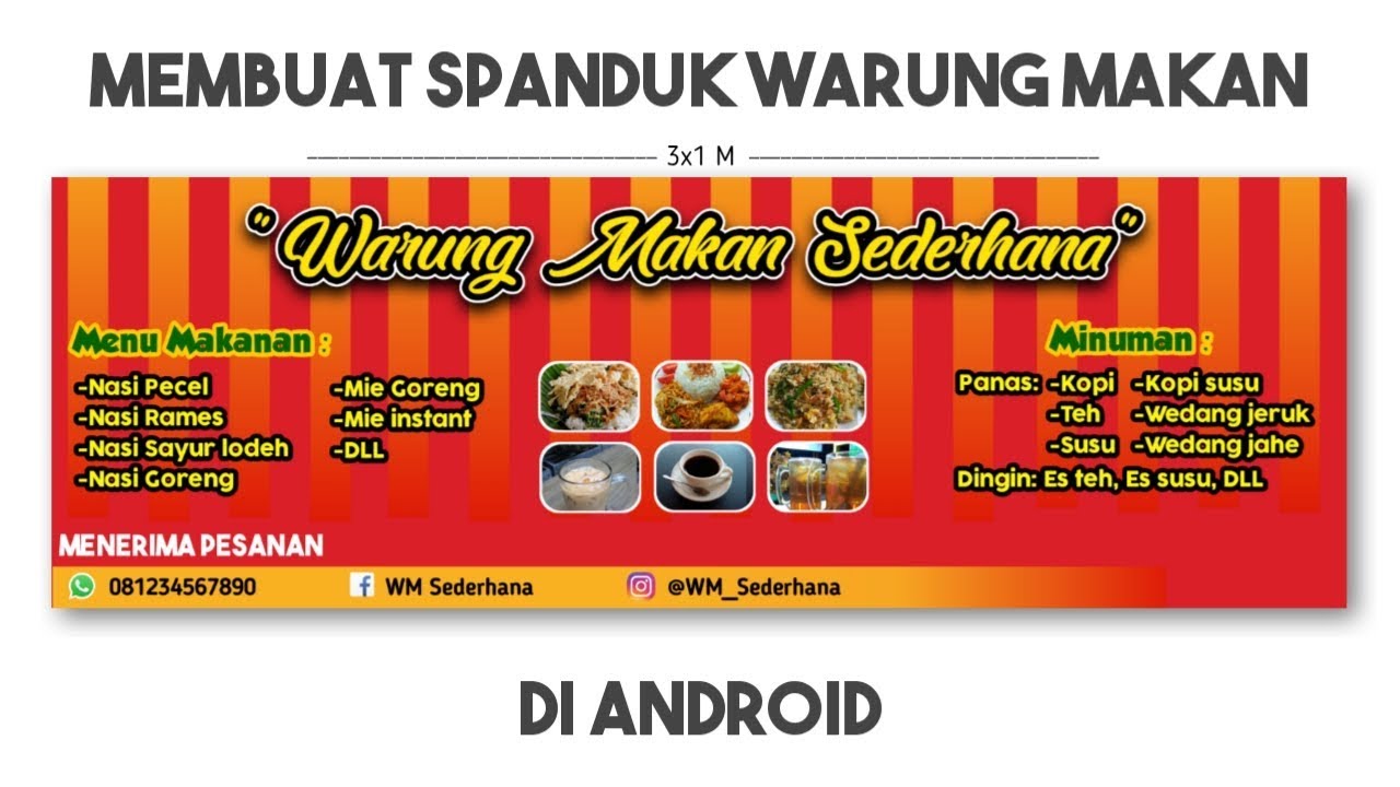 Detail Banner Warung Makanan Nomer 39