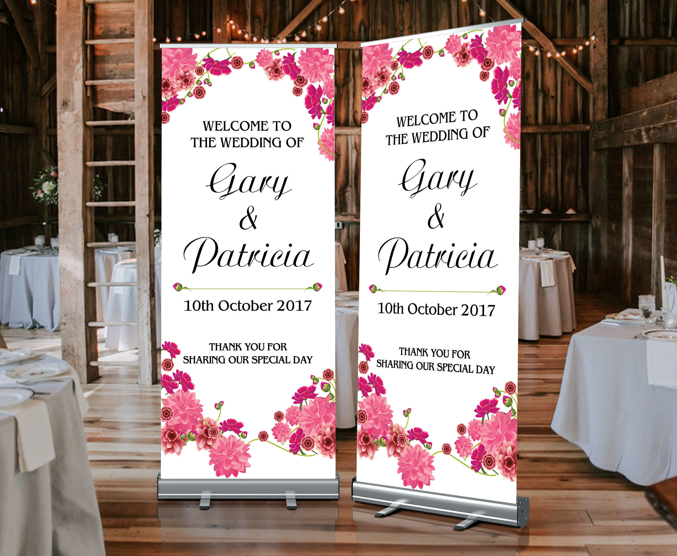 Banner Wedding - KibrisPDR