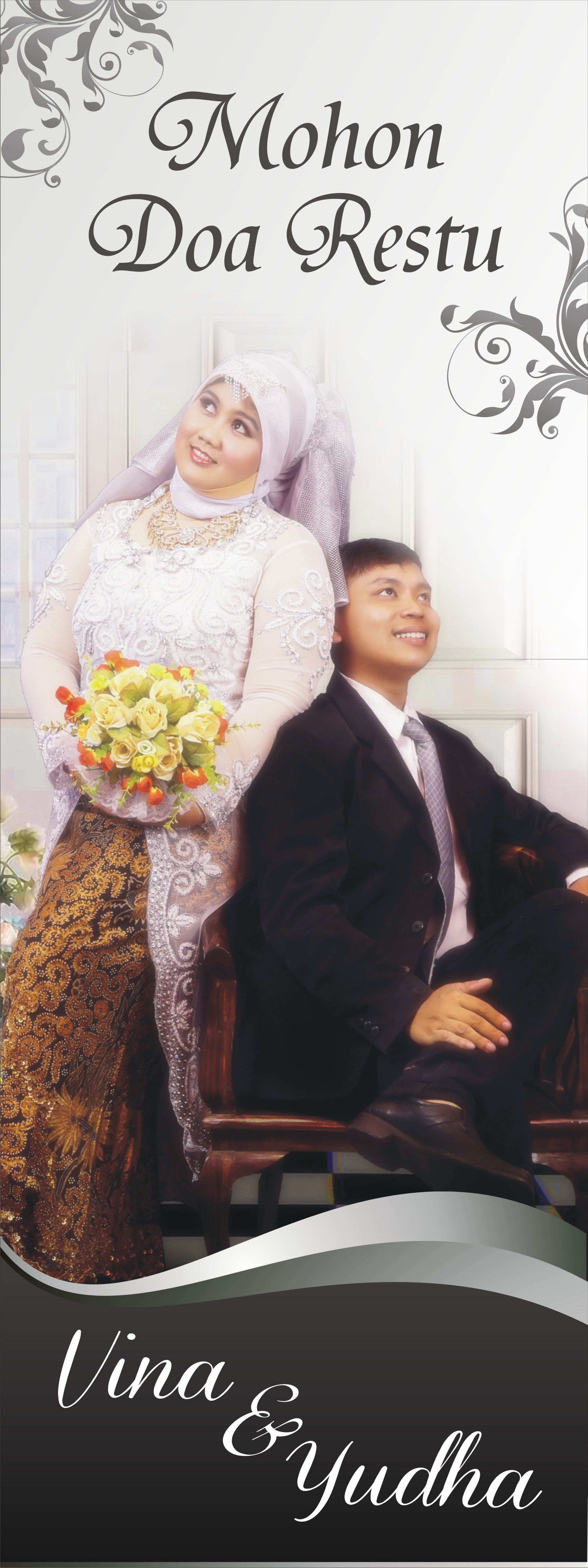 Detail Banner Wedding Keren Nomer 41