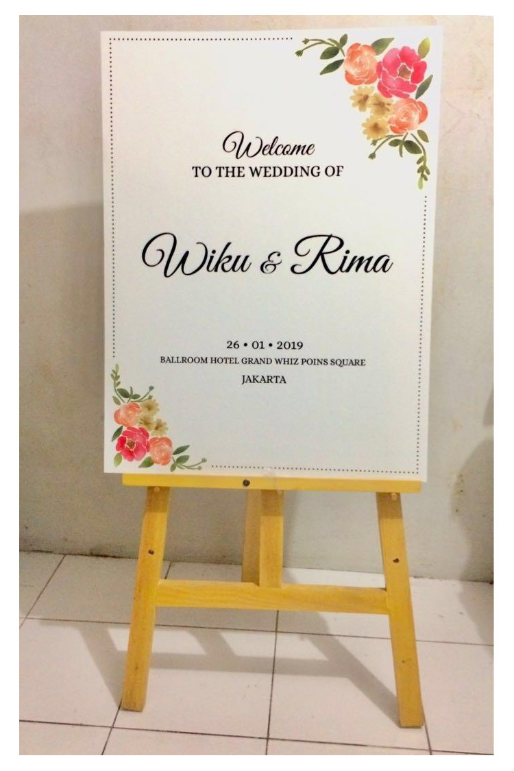 Detail Banner Wedding Keren Nomer 48