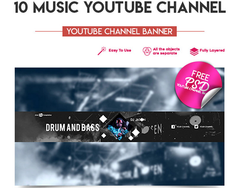 Detail Banner Youtube Gratis Nomer 57