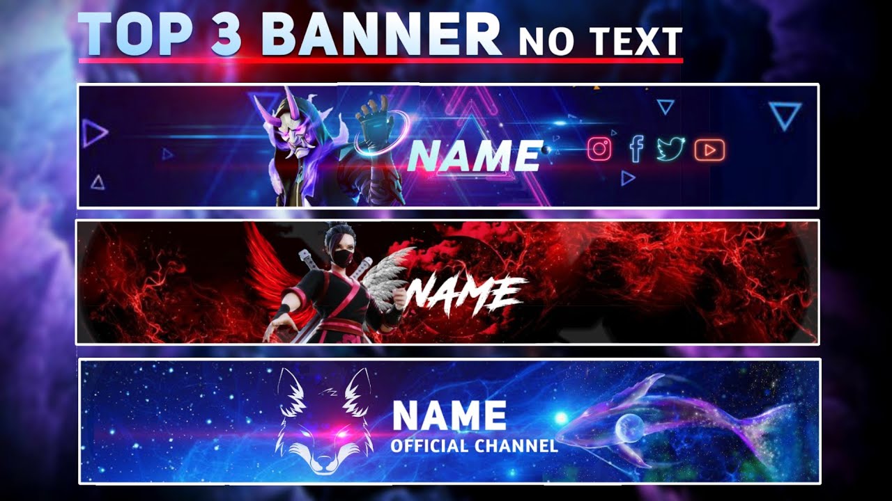 Detail Banner Youtube Keren No Text Nomer 52