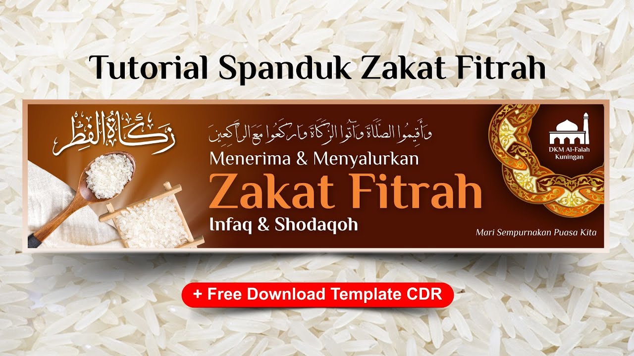 Detail Banner Zakat Fitrah Cdr Nomer 2
