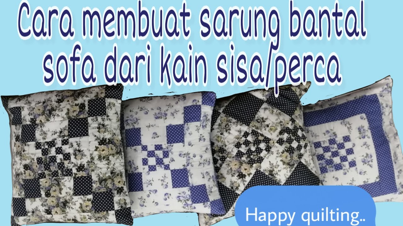 Detail Bantal Kain Perca Nomer 40