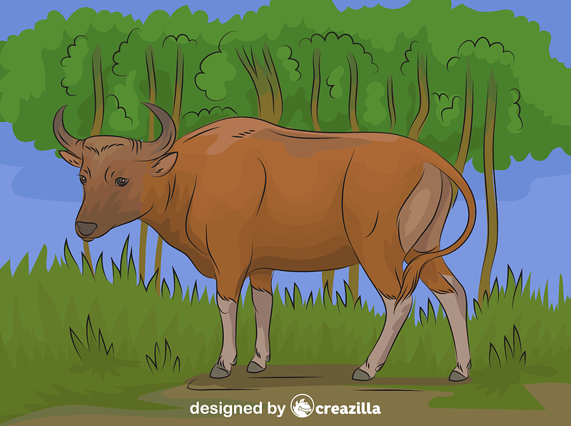 Detail Banteng Vector Png Nomer 22