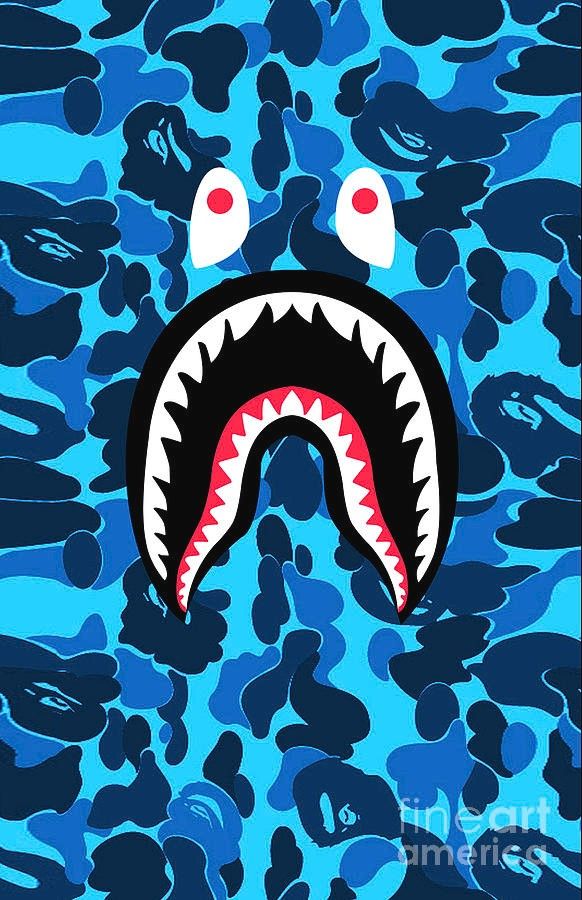 Bape Shark Wallpaper - KibrisPDR