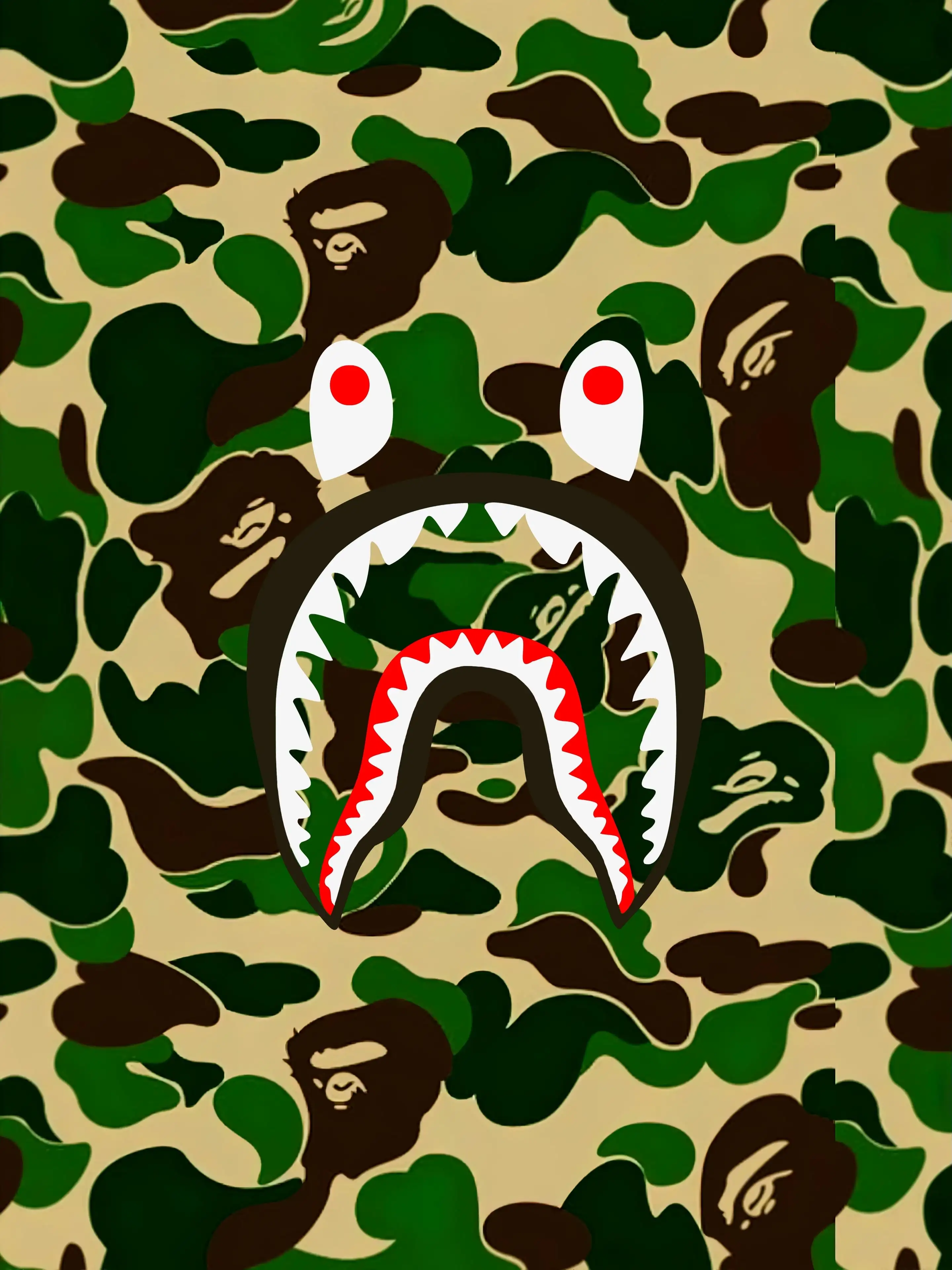 Detail Bape Shark Wallpaper Nomer 14