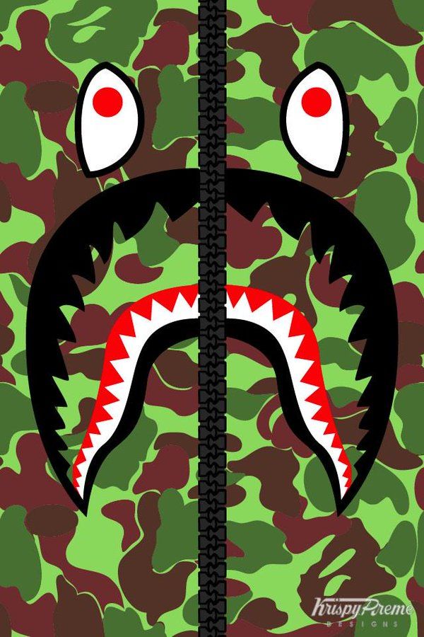 Detail Bape Shark Wallpaper Nomer 22