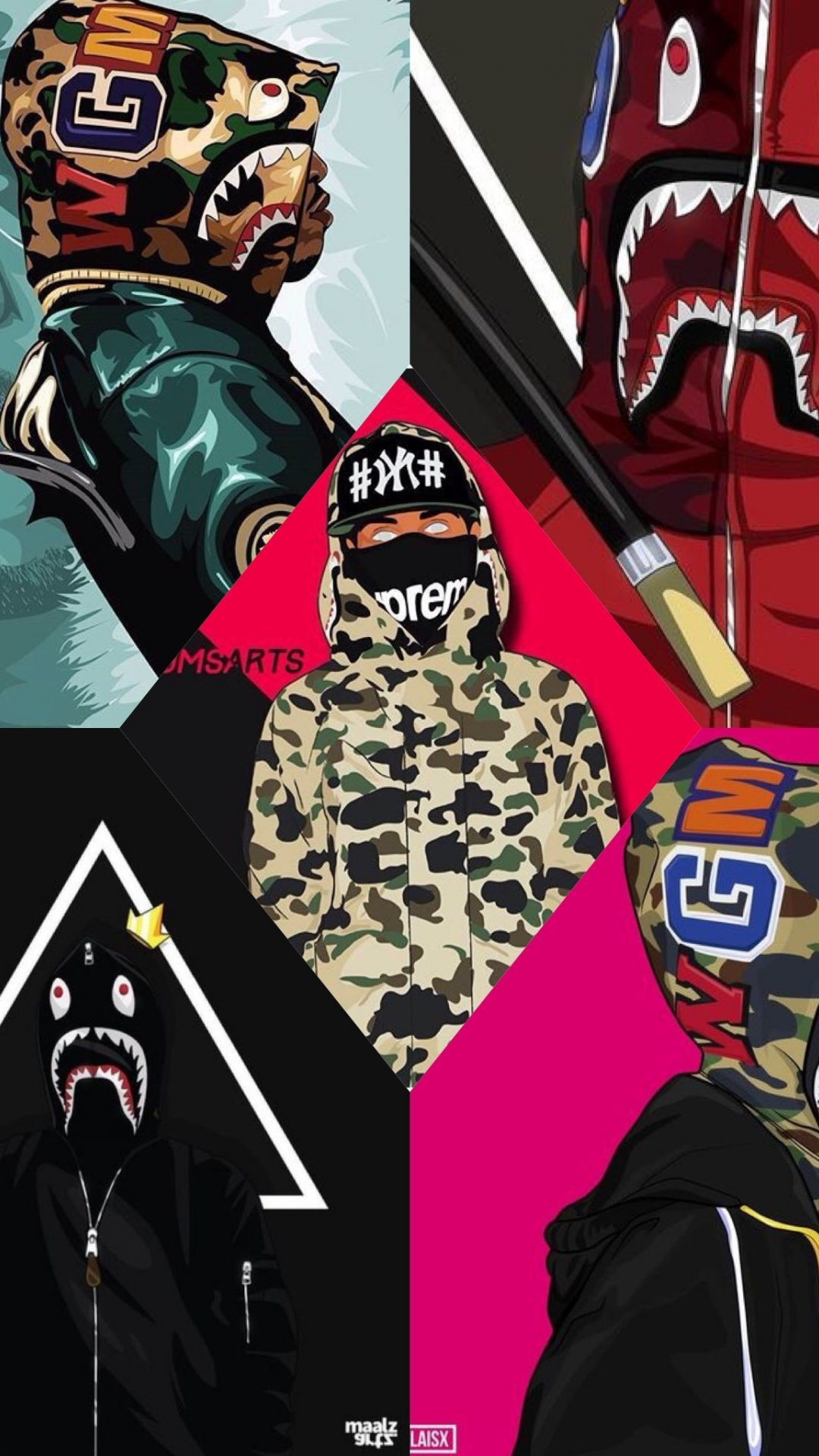 Detail Bape Shark Wallpaper Nomer 48