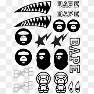 Detail Bape Vector Nomer 37