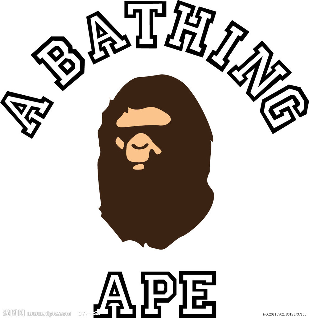 Detail Bape Vector Nomer 52